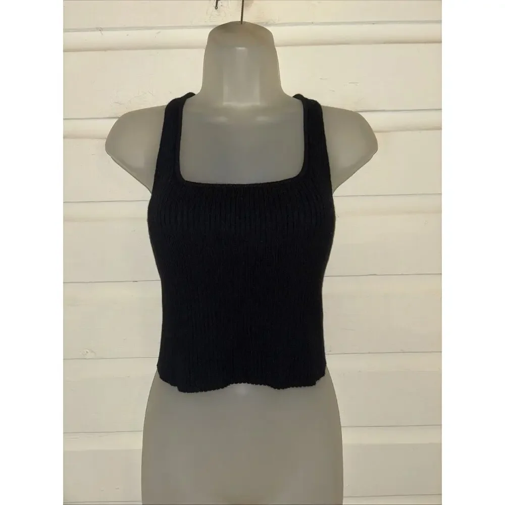 Free People Intimately Stretch Fit Ribbed Knit Tank Size L - Picture 1 of 7